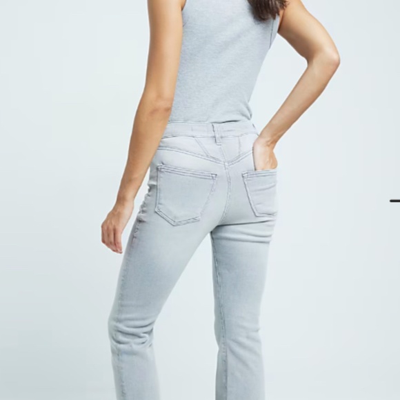 River island high waisted flareh jean - Picture 3 of 4